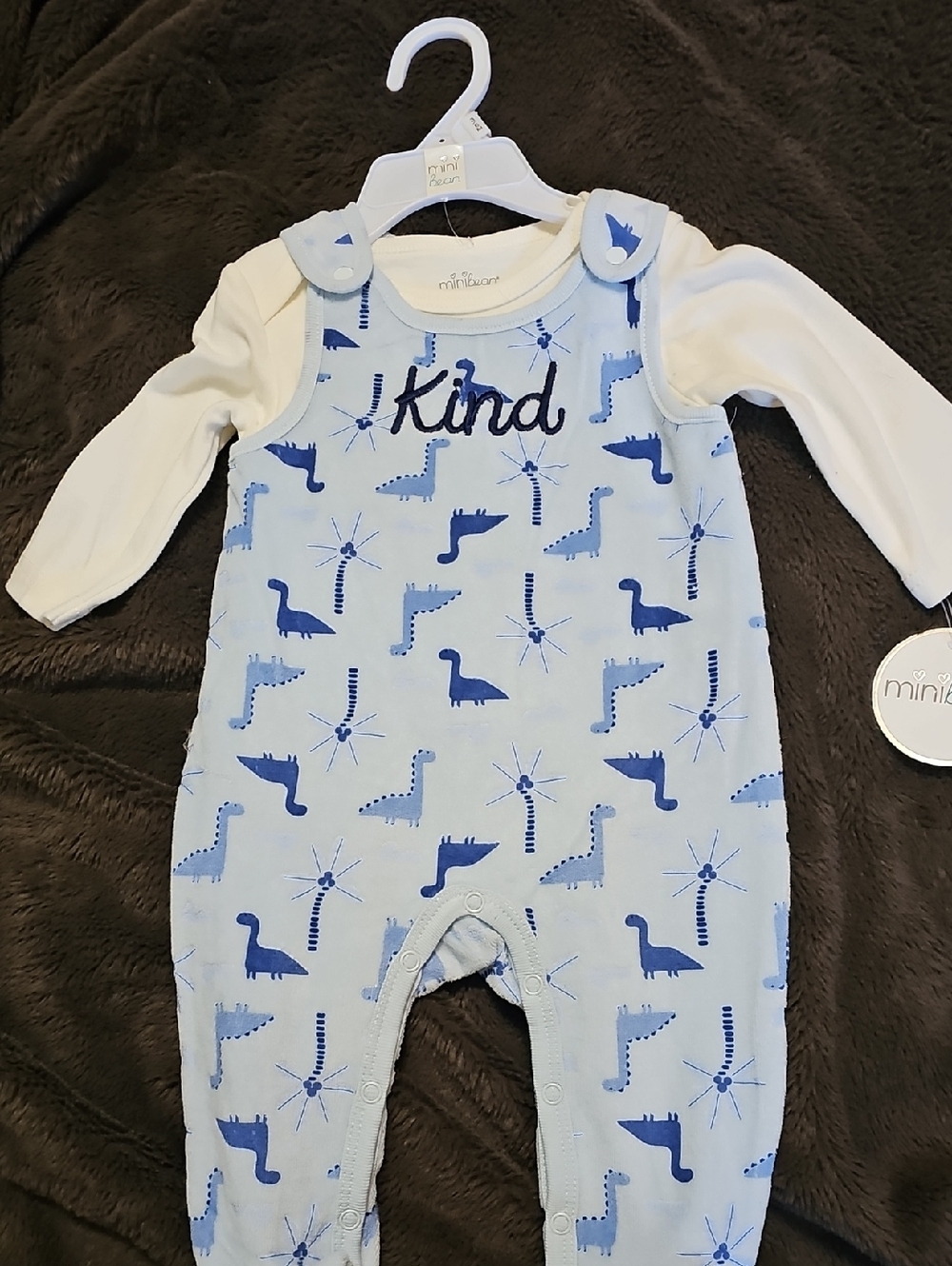 Boys Minibean Outfit Size 3-6 Months